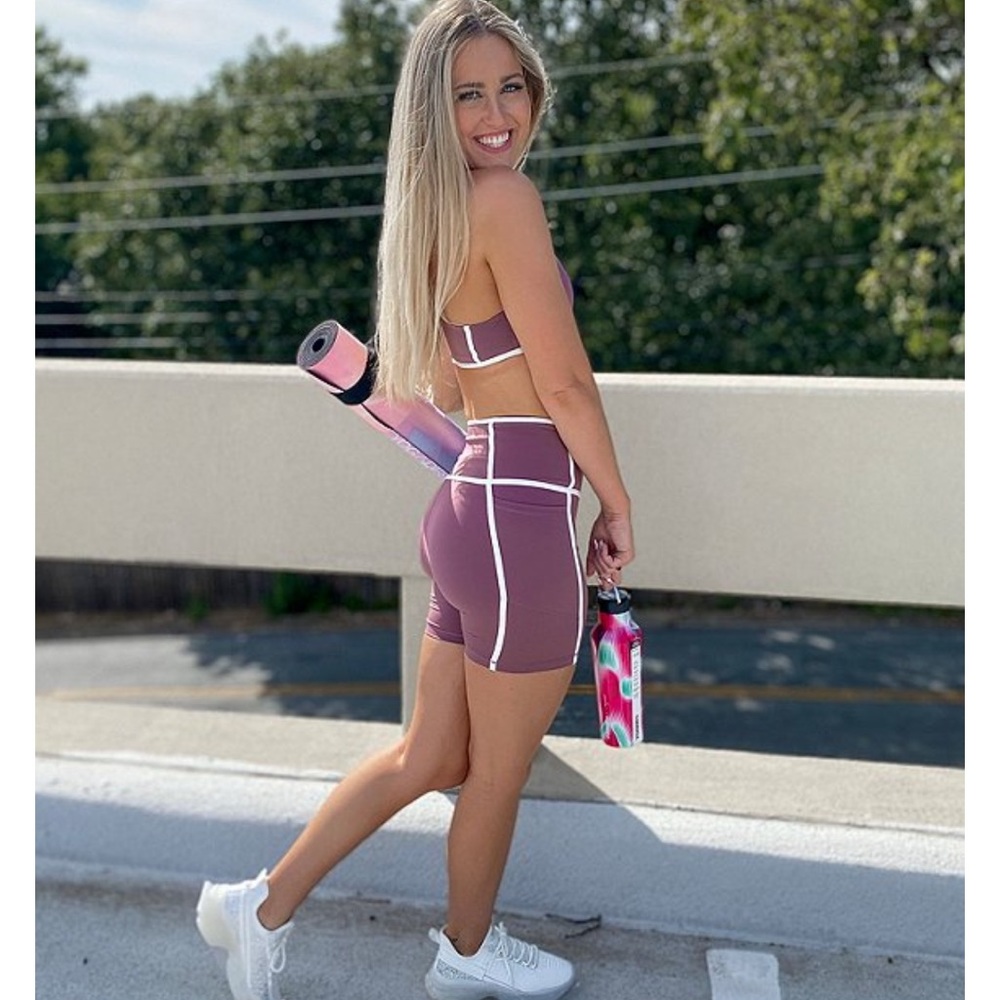 Antonio Melani- Mauve biker shorts